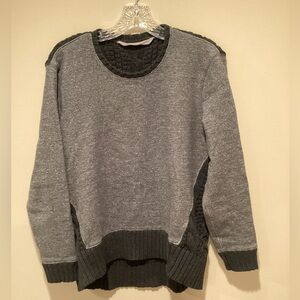 Athleta Gray Crew Neck Sweater